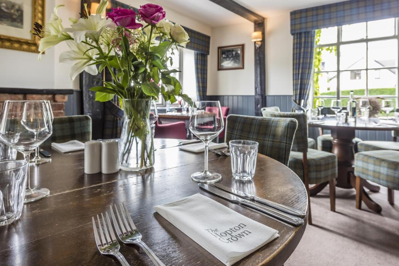 Отель The Hopton Crown Cleobury Mortimer Экстерьер фото